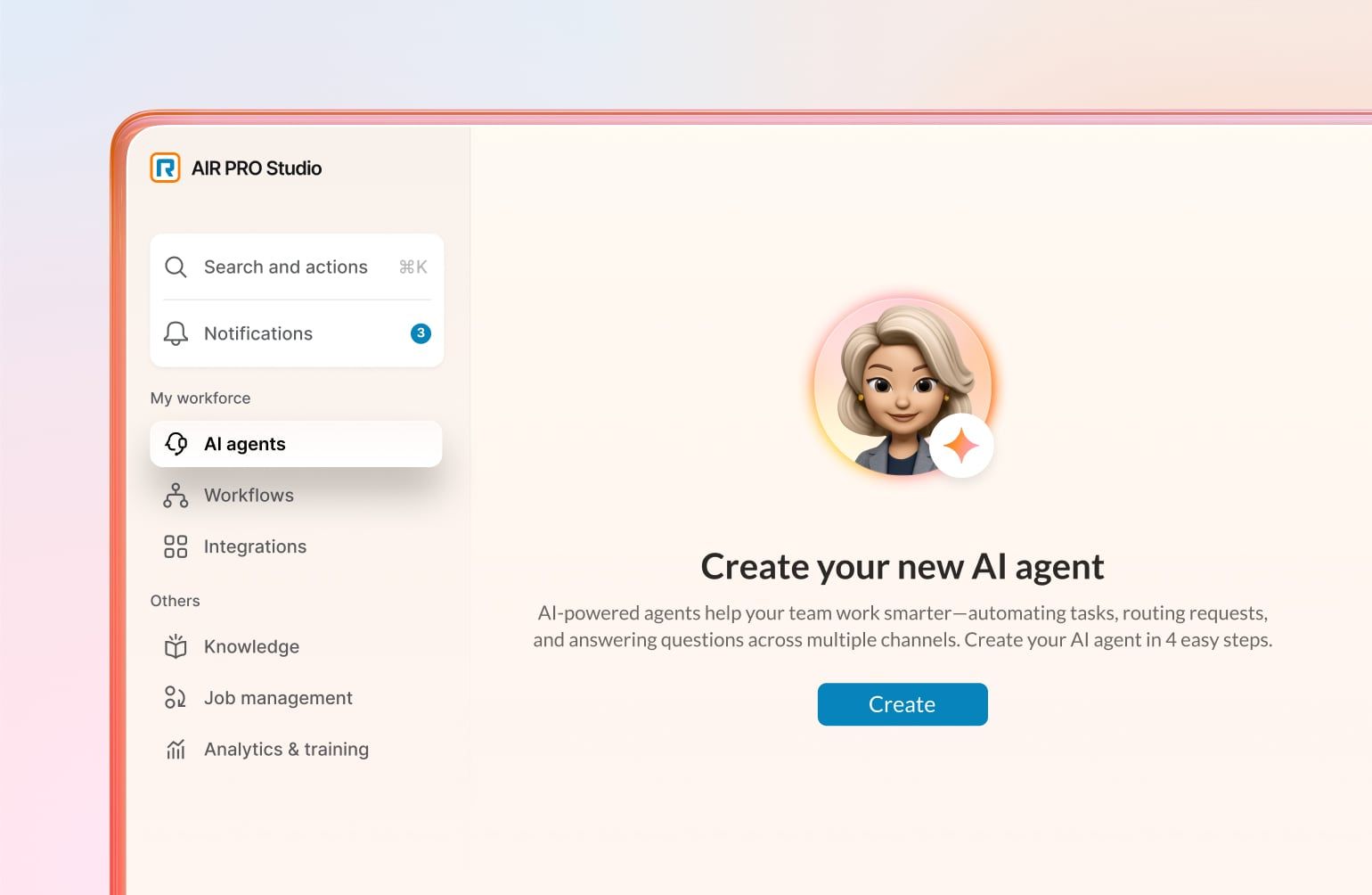 AIR Pro — AI Representative product screenshot
