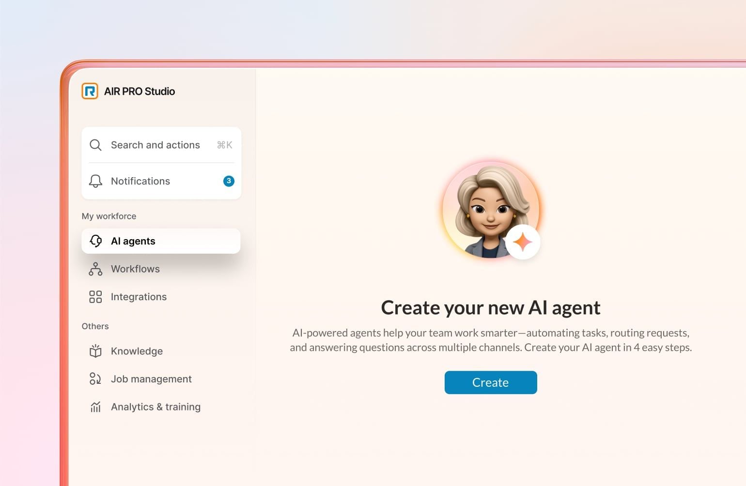 AIR Pro — AI Representative product screenshot