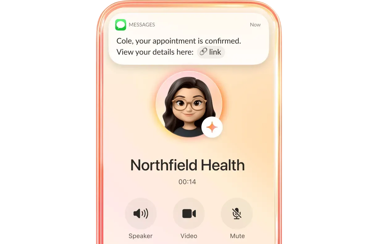 AI agent assist giving suggestions to medical support staff